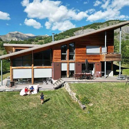 Chalet D'Architecte Avec Vue Panoramique อัลโลส ภายนอก รูปภาพ