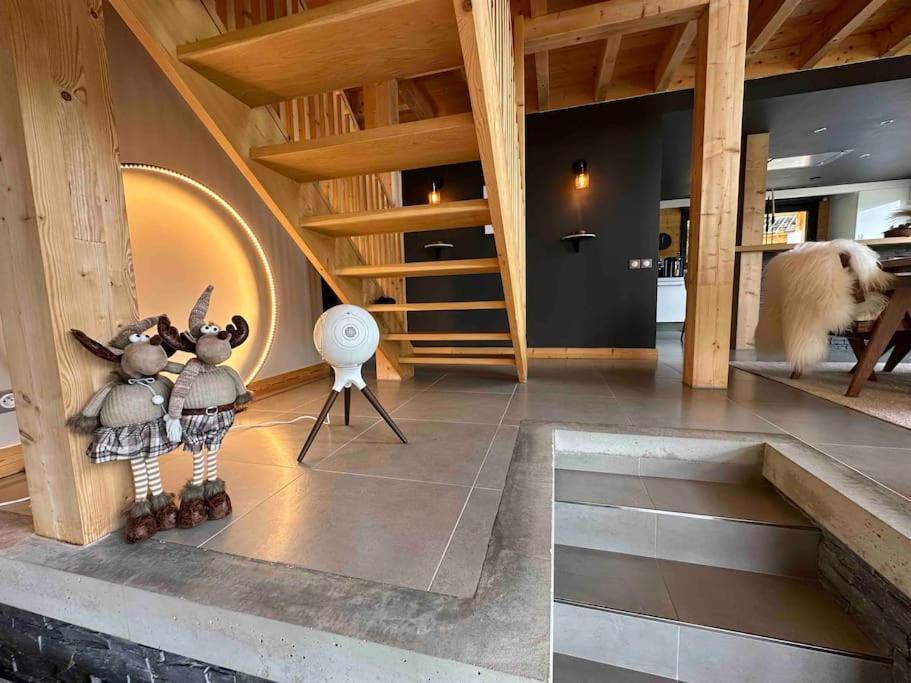 Chalet D'Architecte Avec Vue Panoramique อัลโลส ภายนอก รูปภาพ