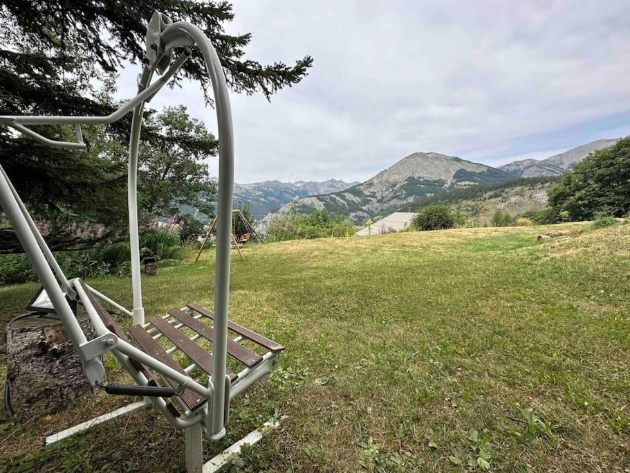 Chalet D'Architecte Avec Vue Panoramique อัลโลส ภายนอก รูปภาพ