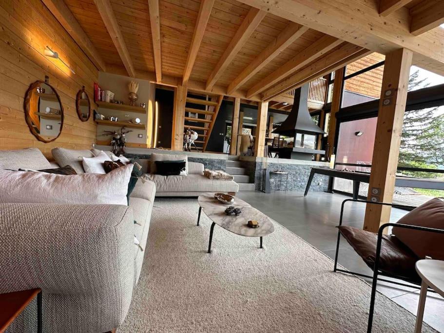 Chalet D'Architecte Avec Vue Panoramique อัลโลส ภายนอก รูปภาพ