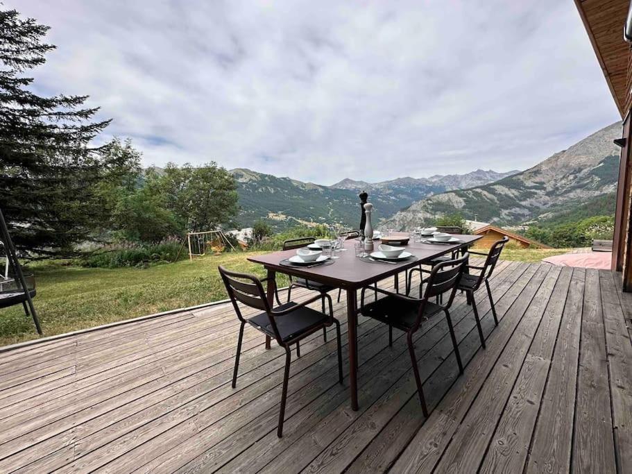 Chalet D'Architecte Avec Vue Panoramique อัลโลส ภายนอก รูปภาพ