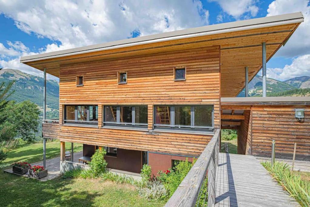 Chalet D'Architecte Avec Vue Panoramique อัลโลส ภายนอก รูปภาพ