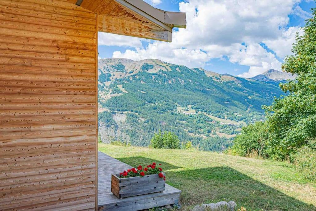 Chalet D'Architecte Avec Vue Panoramique อัลโลส ภายนอก รูปภาพ